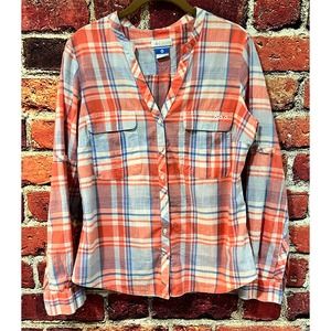 Columbia Sportswear Women's Coral Springs Woven Long Sleeve Shirt Size Medium